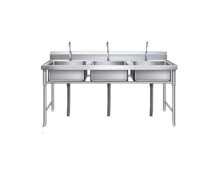 commercial stainless steel sink